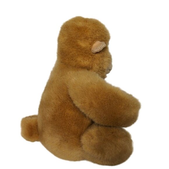 Goffa International Tan Brown Monkey Plush 9.5" - Picture 2 of 7